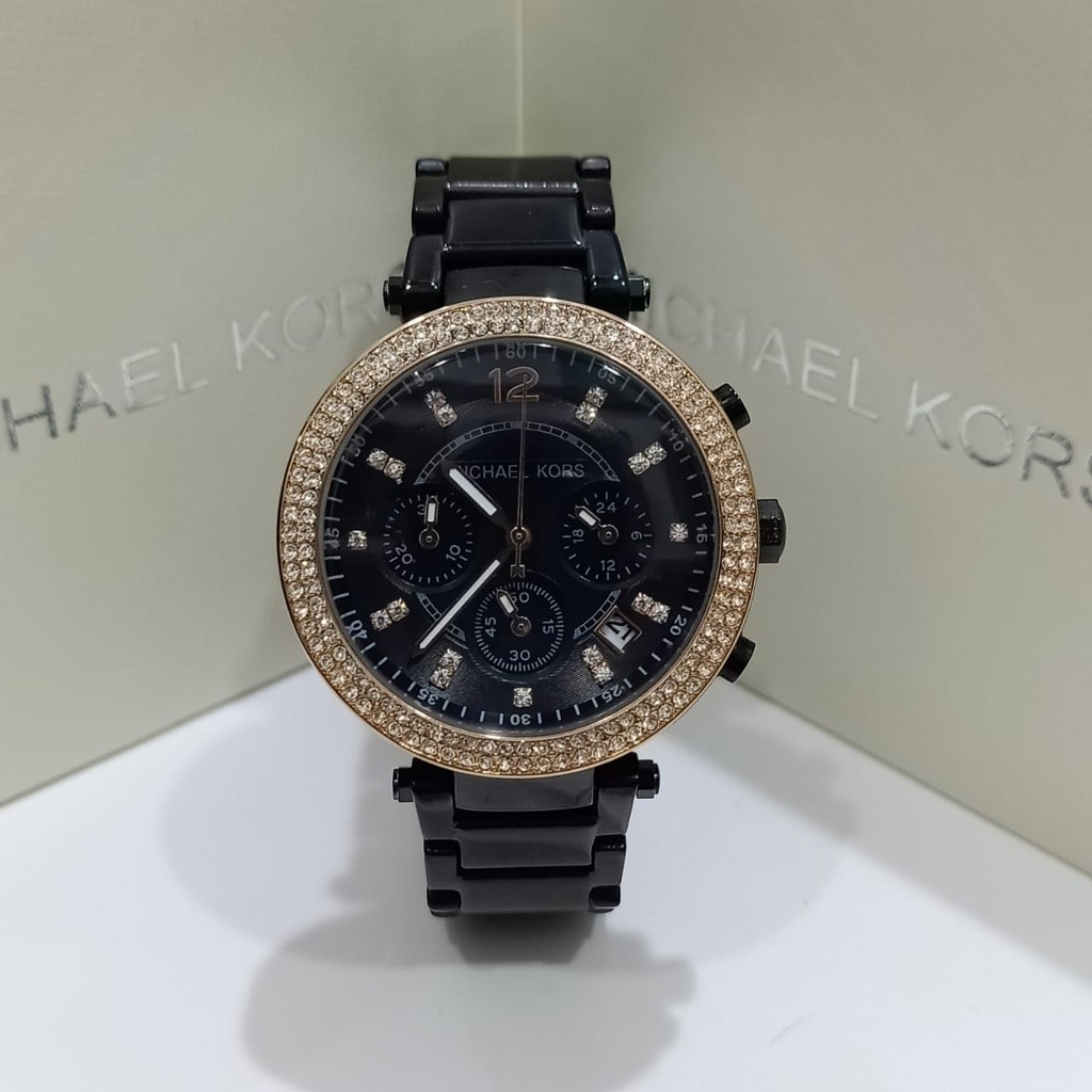 Jam Wanita MICHAEL KORS MK5885 MK 5885 Original Garansi Resmi  Free Baterai
