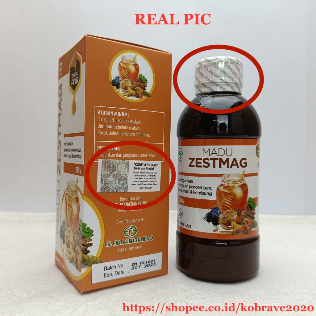 Zetsmag Madu Zestmag Asli 100% Obat Asam Lambung -Zestmag Original - Zetmag Madu Asam Lambung Ampuh