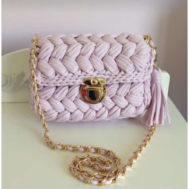 tas rajut pesta
