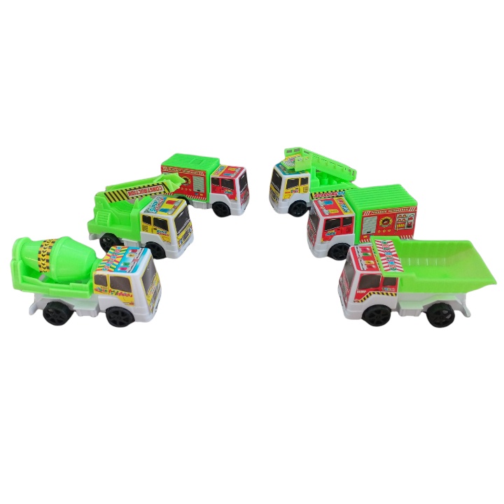 MAINAN MOBIL TRUK SET / Truk Molen / Truk Mixer