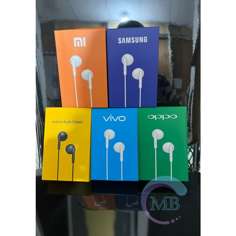 BM045 HF BRANDED R13 MH133 / HEADSET / HANDSFREE ALL TYPE MERK SMARTPHONE MB184