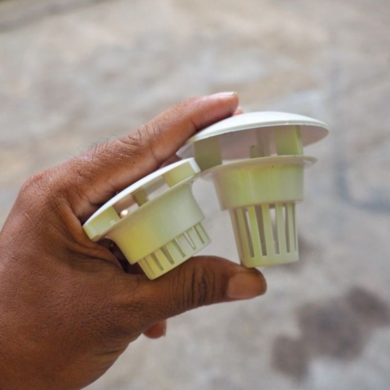 Sparepart dental unit filter tutup bowl ludah kumur