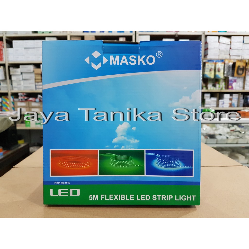 Masko LED Strip Satu Warna / Lampu LED Strip (5 meter)
