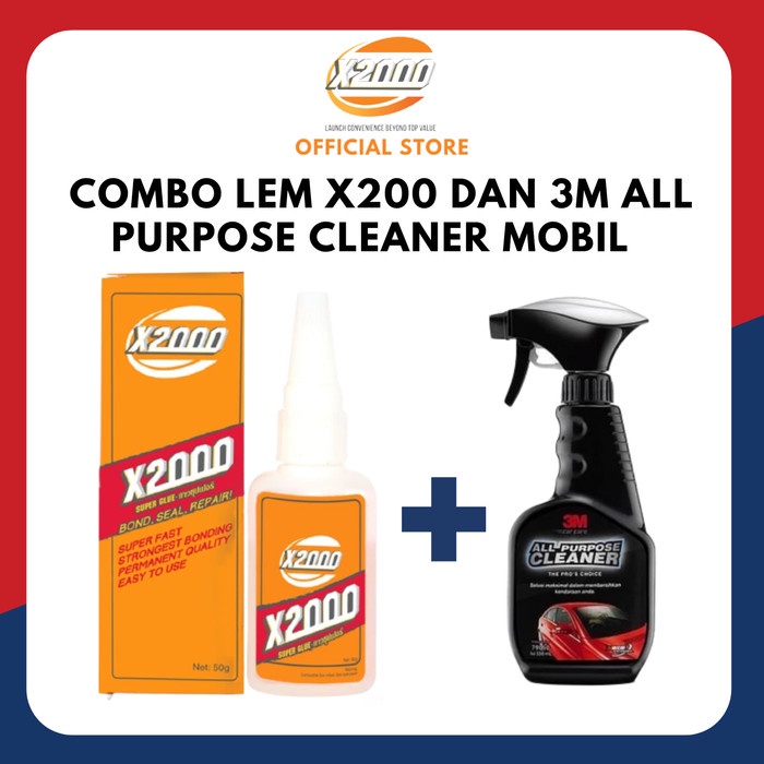 

(BISA COD) LEM X 2000 WHITETIGER 50ml 2000X lebih kuat bisa untuk semua bahan