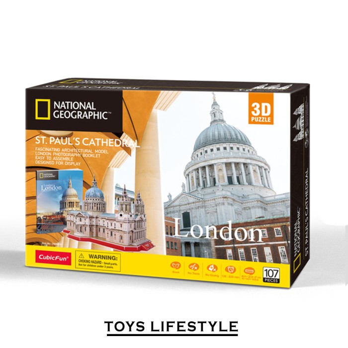 Cubicfun 3D Puzzle – St. Paul's Cathedral