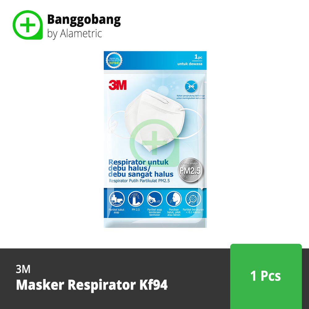 3M Masker Respirator Kf94 - Banggobang