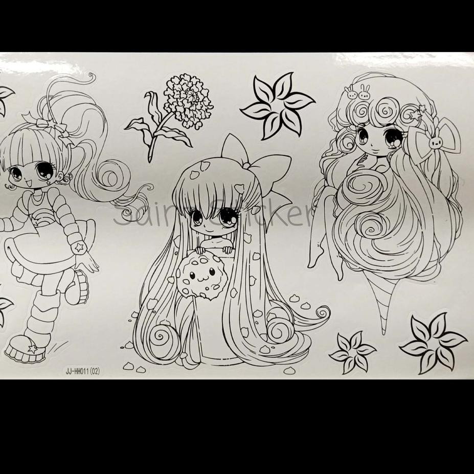 

PPR Buku Stiker Anak Sticker Book Gambar Tempel Karakter Princess Spesial Order □