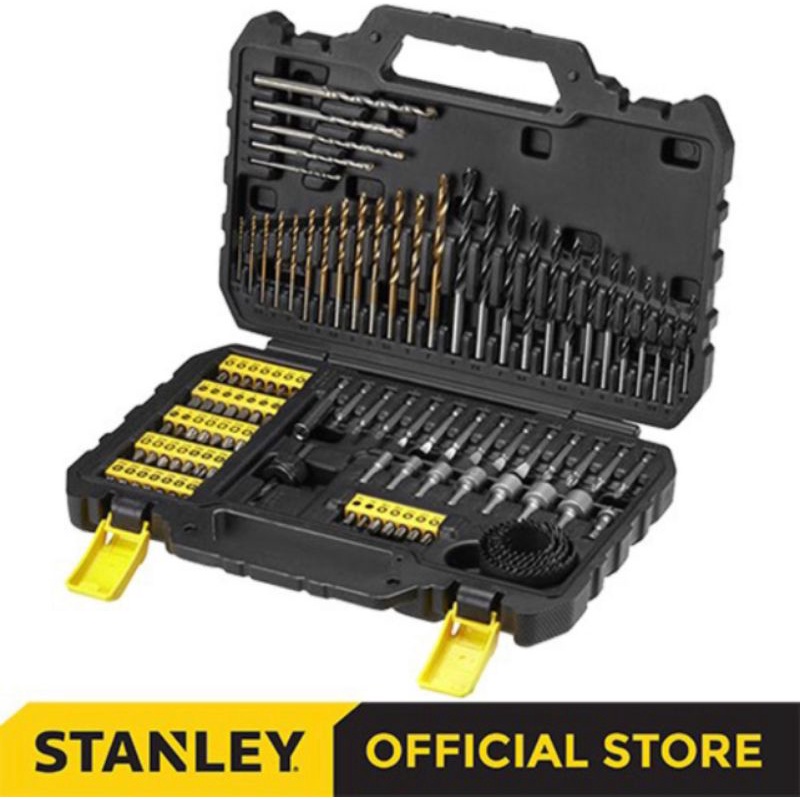 STANLEY SBD715D2K brushless hammer drill 20v Free STA885488-XJ 100Pcs