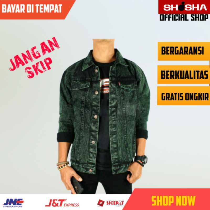 COD JAKET JEANS SANDWASH LEVIS ORIGINAL PRIA WANITA PREMIUM TERMURAH TERLARIS TERBARU 2022 UKURAN L 