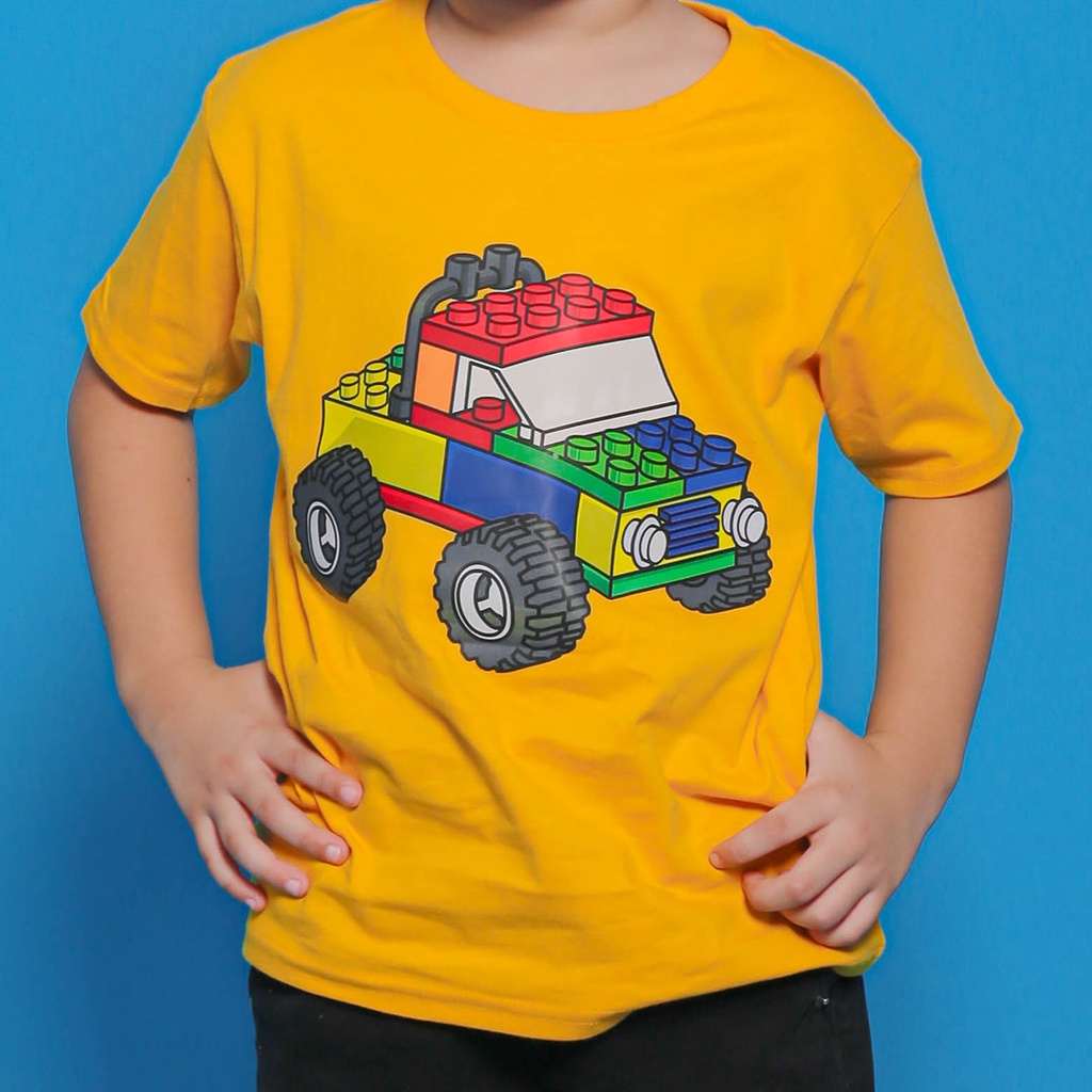 Kaos Distro Anak Premium Cotton 24s Lego Jeep