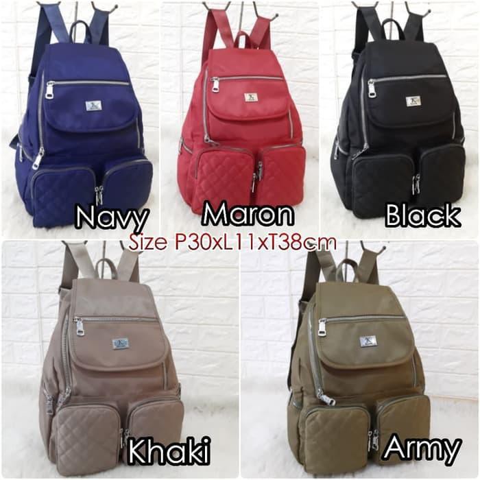 KL301 Tas Ransel Wanita Import Backpack KLUM Super Quality