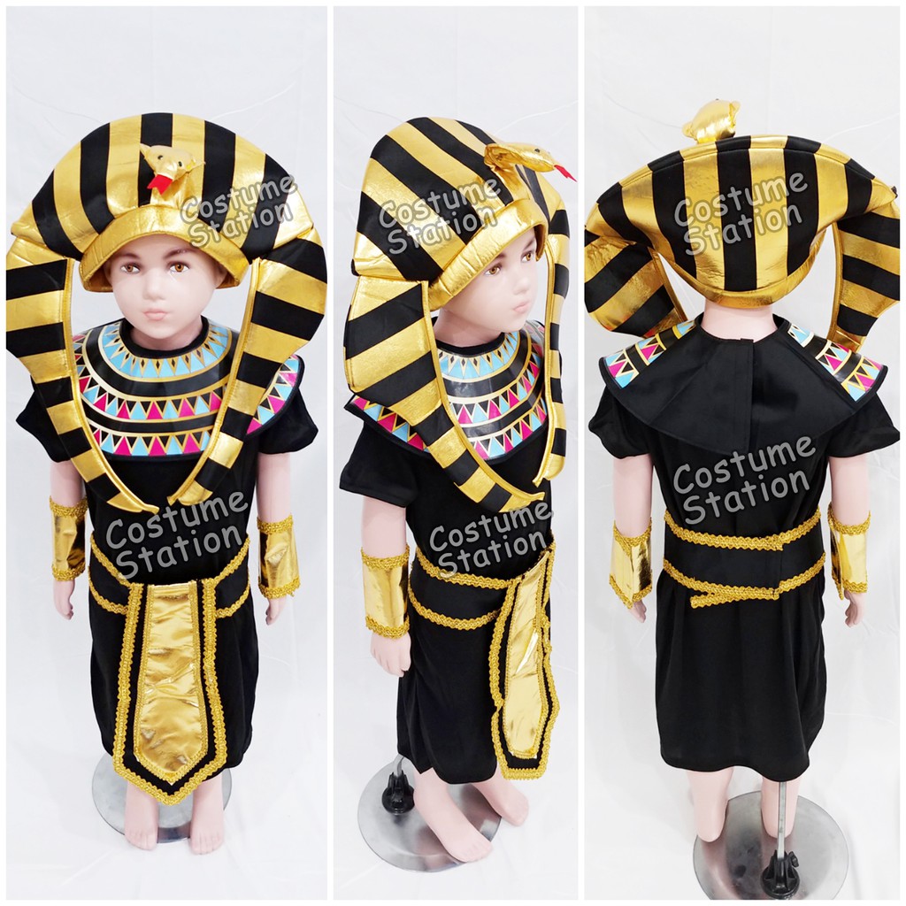 Kostum Firaun Mesir / Costume Pharaoh Egypt anak laki