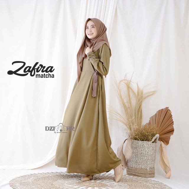 ZAFIRA DRESS || gamis syari tory bruch by Dzimar