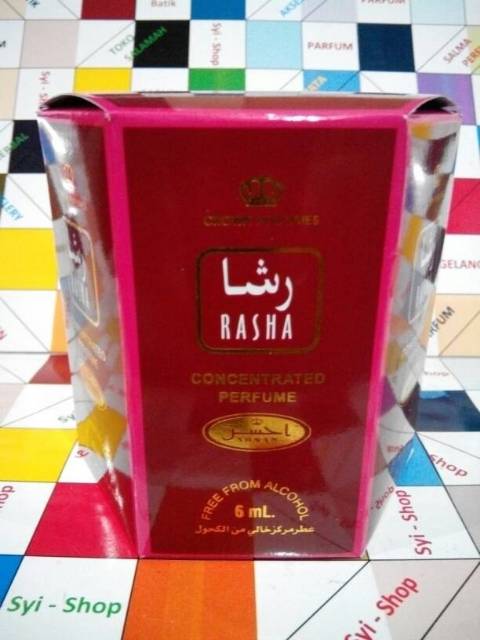 Parfum RASHA By Ahsan Roll On Non Alkohol 6ml