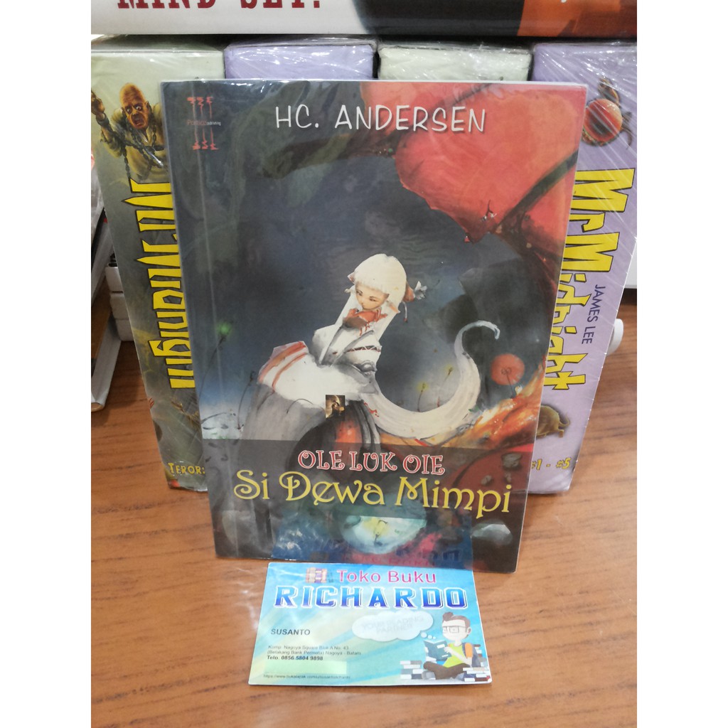 Buku Si Dewa Mimpi --- HC. Andersen