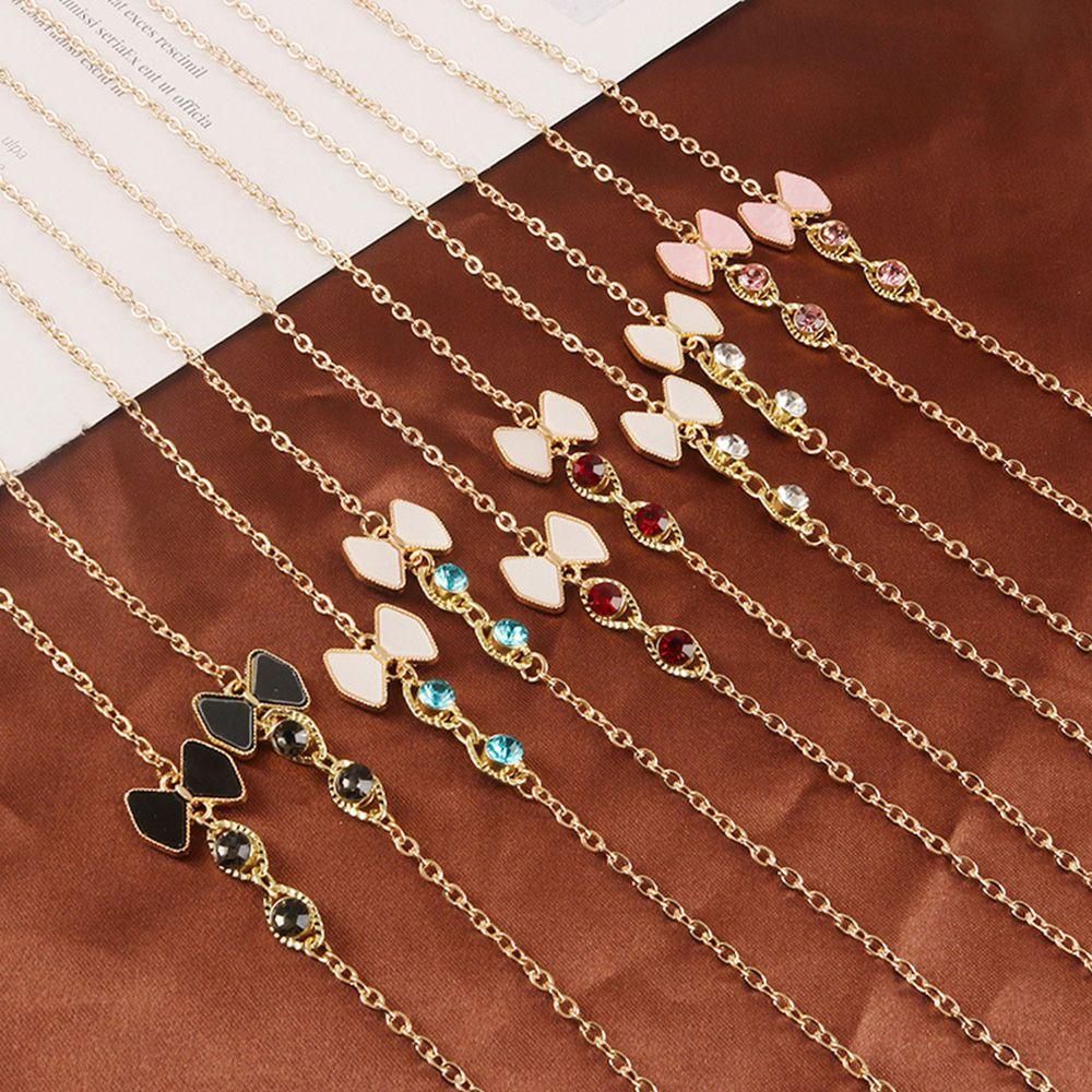 Lily Rantai Kacamata Pemegang Fashion Kalung Non-slip Sunglasses Lanyard