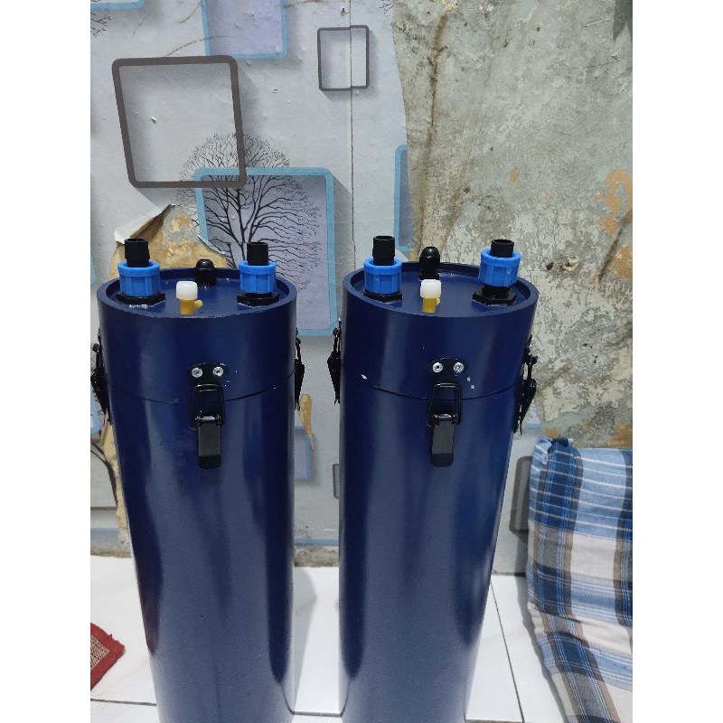 Canister filter DIY aquascape