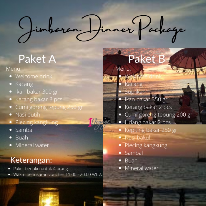PAKET DINNER JIMBARAN