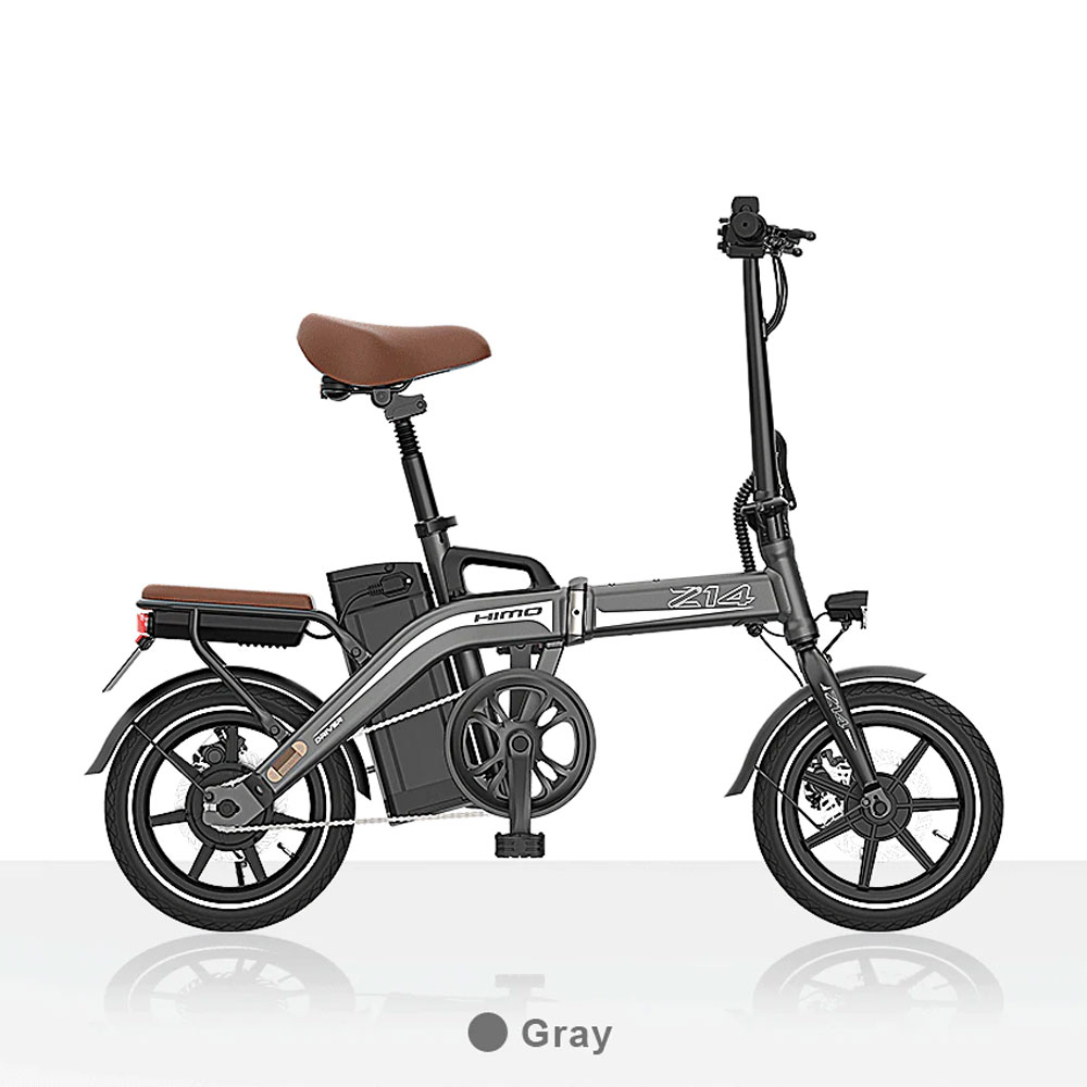 Xiaomi HIMO Z14 Sepeda Lipat Elektrik Smart Moped 350W 12Ah Standard Edition - Gray