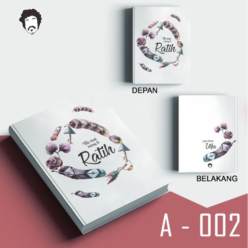 

Notebook Custom Hardcover A5 | Note Lucu | Buku Agenda - Muqibuku Series A part 1