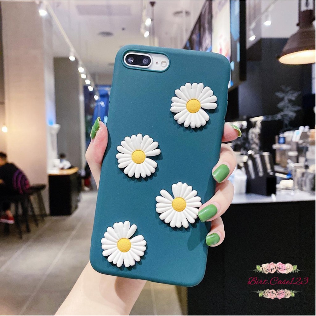 Softcase Bunga timbul Vivo Y91 Y17 Y12 Y15 Y93 Y95 Y81 Y83 Y71 Y53 V5 V7 Y30 Y20 Y50 S1 Pro BC784