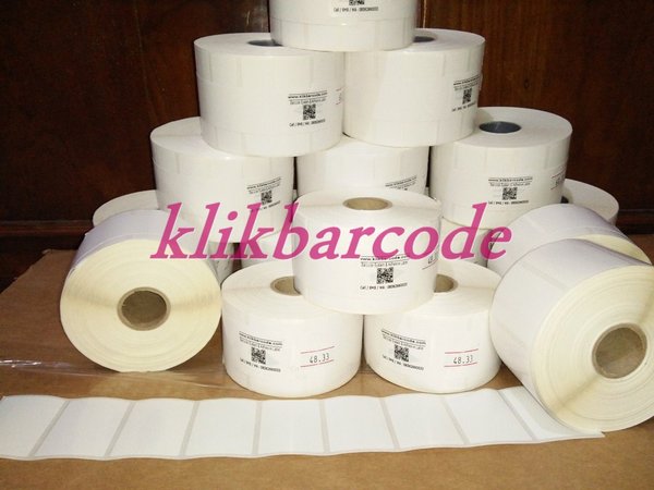 

MURAH LABEL BARCODE SEMICOATED 48 X 33 1LINE GAP CORE 1" (ISI 1.385 PCS)