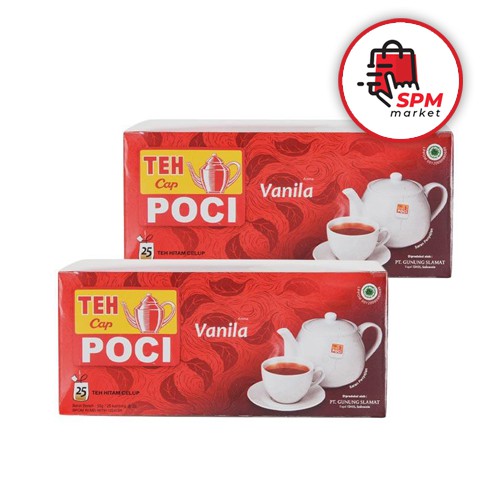 

Teh Poci Vanilla Celup 1 pak isi 5 kotak