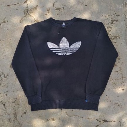 Crewneck Adidas Trefoil Vintage Big Logo Second