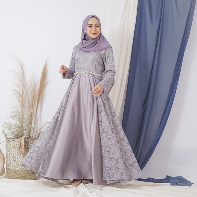 amellia dress brokat