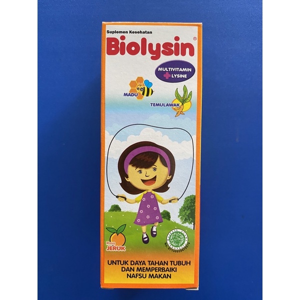Biolysin Plus Lysine Multivitamin Sirup 100mL