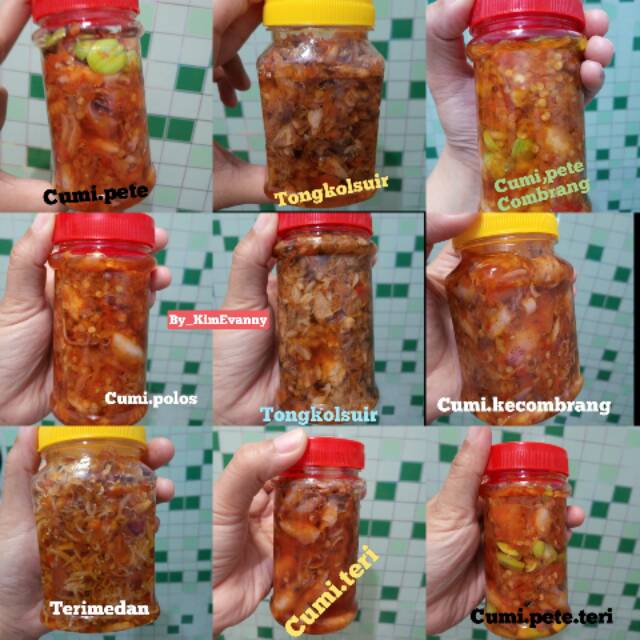 

Aneka sambal untuk lauk 9variasi rasa