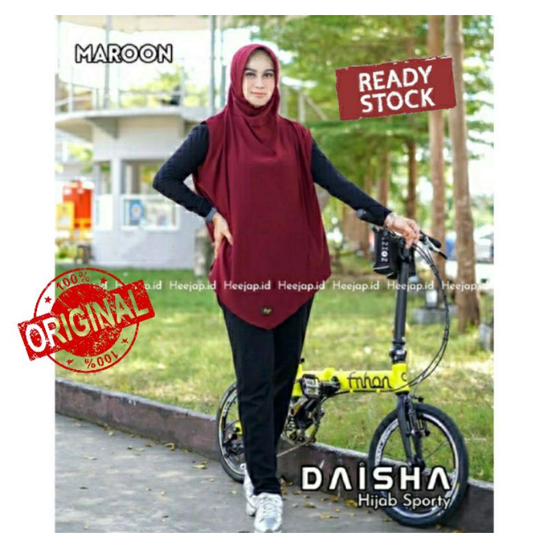 HIJAB INSTAN SPORTY DAISHA & GRACIA SPORTY  || HEEJAP ORIGINAL