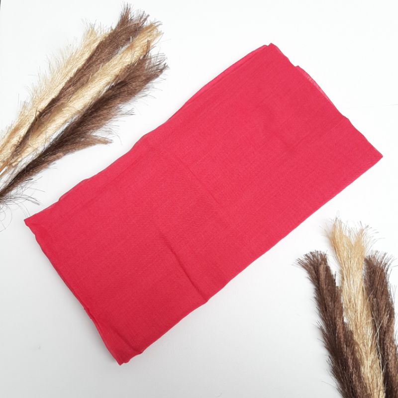 SEGIEMPAT PARIS POLOS PREMIUM AZARA | ANTI LETOY | PARIS VOAL | KERUDUNG MIRACLE MURAH | HIJAB JILBAB SQUARE | JILBAB SEMI PREMIUM SEKOLAH-Fuschia