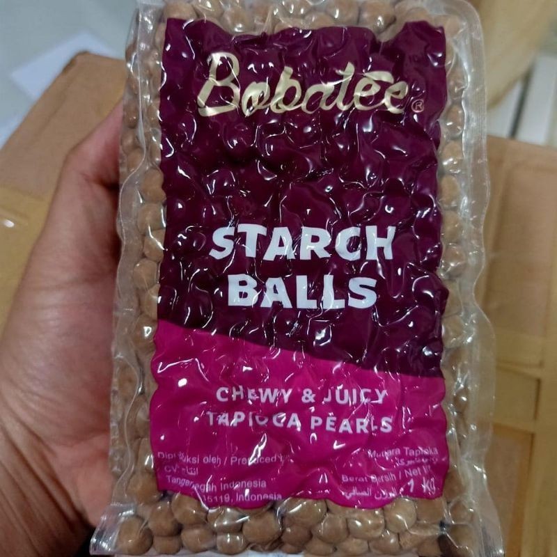 bobatee boba 1kg ( bubble) pearl tapioka