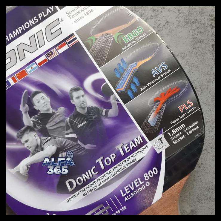 PROMO Donic Schildkrot Top Team 800 Bat Bet Pingpong Tenis Meja