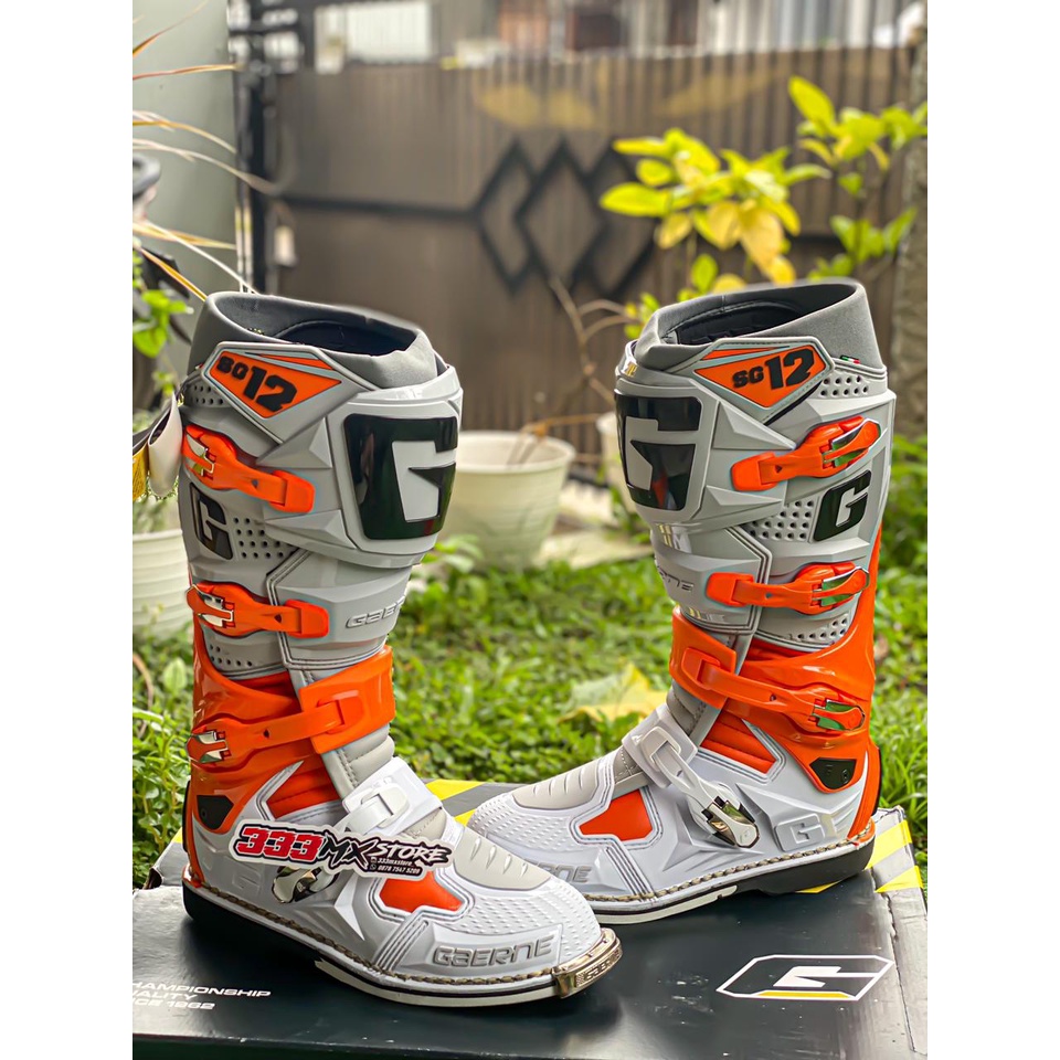 BOOTS GAERNE SG12 2021. SEPATU CROSS GAERNE SG12 SIDI CROSSFIRE FOX