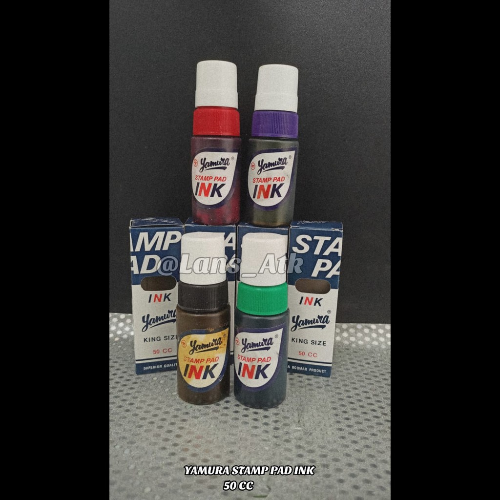 

Tinta Bak Stempel Yamura King Size 50 cc PROMO spidol besar spidol dus