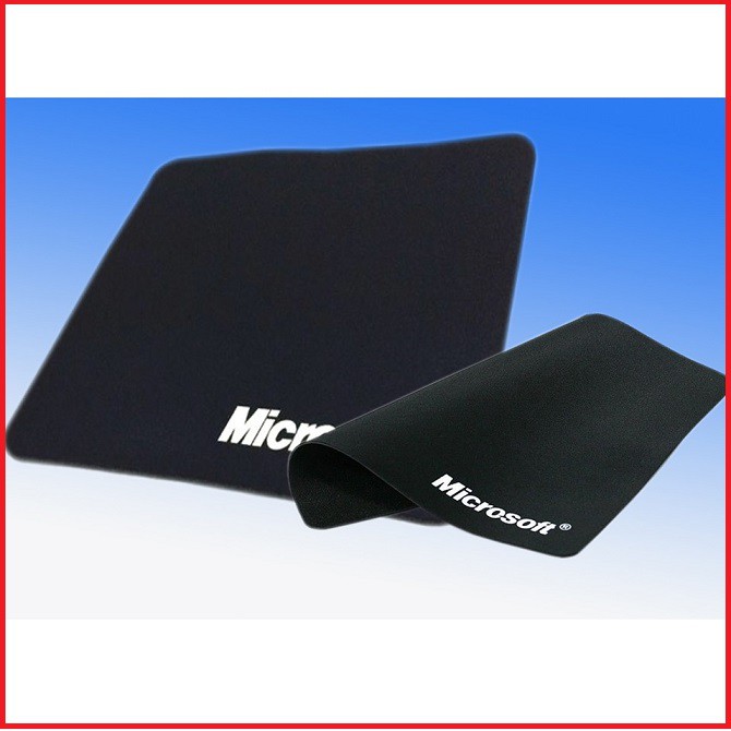 MOUSE PAD with Logo Mousepad Microsoft logitech