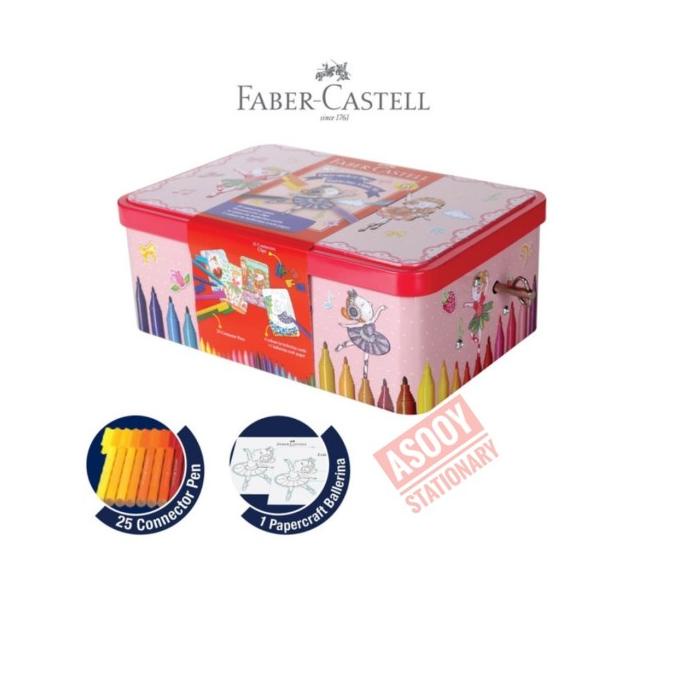 

PERALATAN MENGGAMBAR CONNECTOR PEN BALLERINA MUSIC BOX FABER CASTELL PERALATAN LUKIS