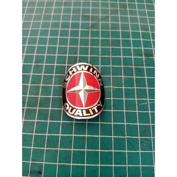emblem sepeda schwinn custom