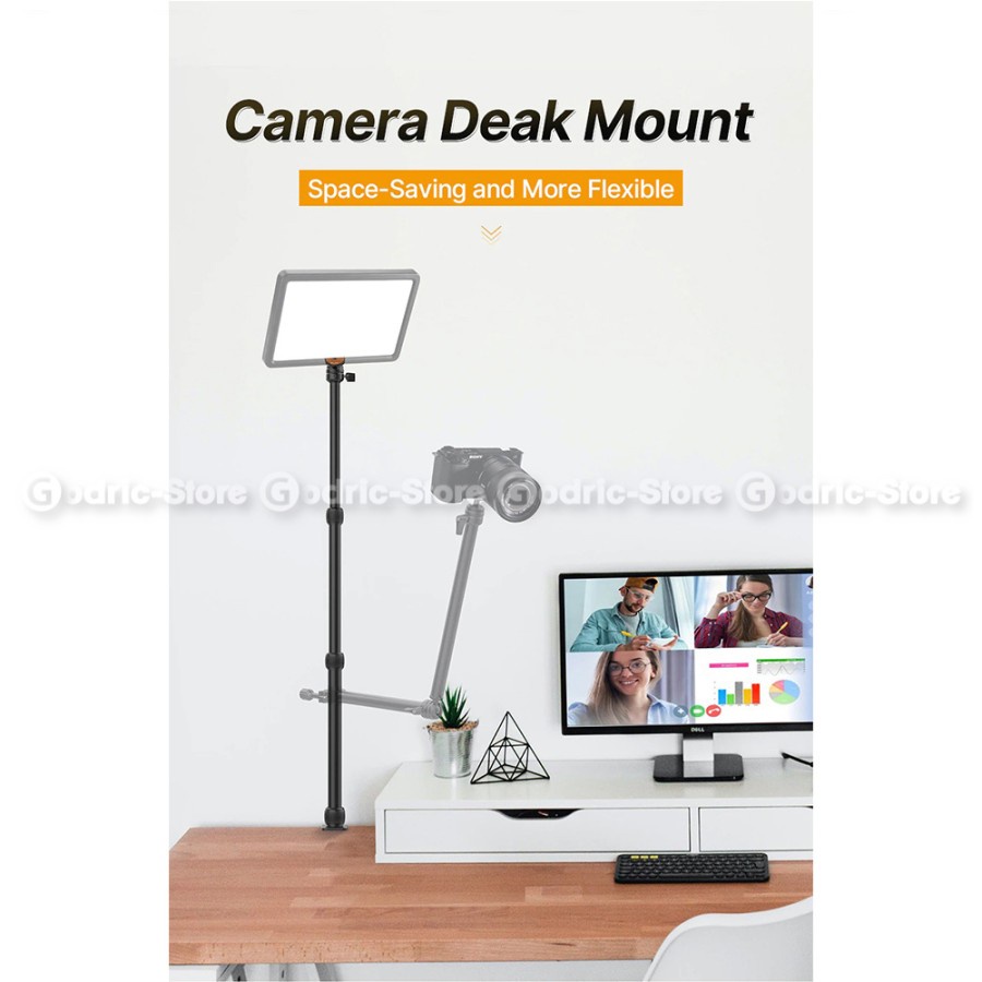 ULANZI VIJIM LS03 Desktop Mount Stand for Light LED Bracket Ballhead