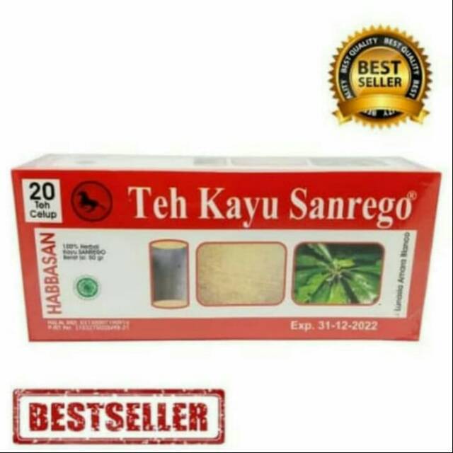 

TEH CELUP KAYU SANREGO ASLI isi 20 pcs