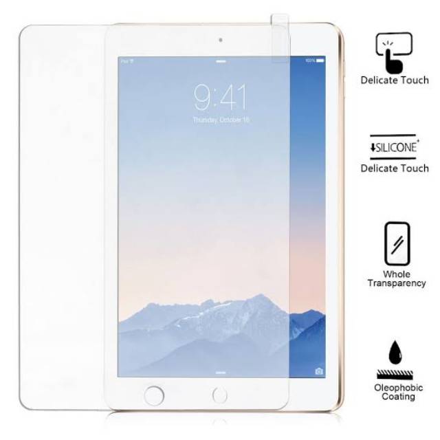 Tempered Glass Ipad 5 / iPad 5th / iPad 5 9.7 inch TG Anti Gores Kaca Screen Guard Tablet