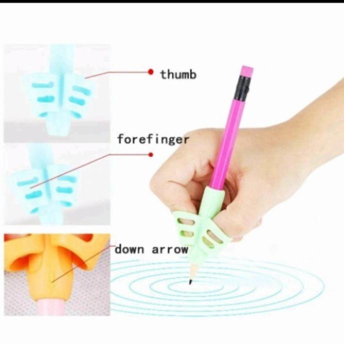 

ALAT TU PEGANG PENSIL - TULIS -WRITING GRIP ISI 3PCS GOOD QUALITY FVD643621