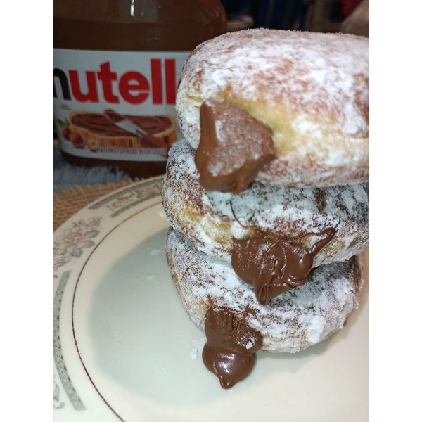 Donat | donat bomboloni | nutella