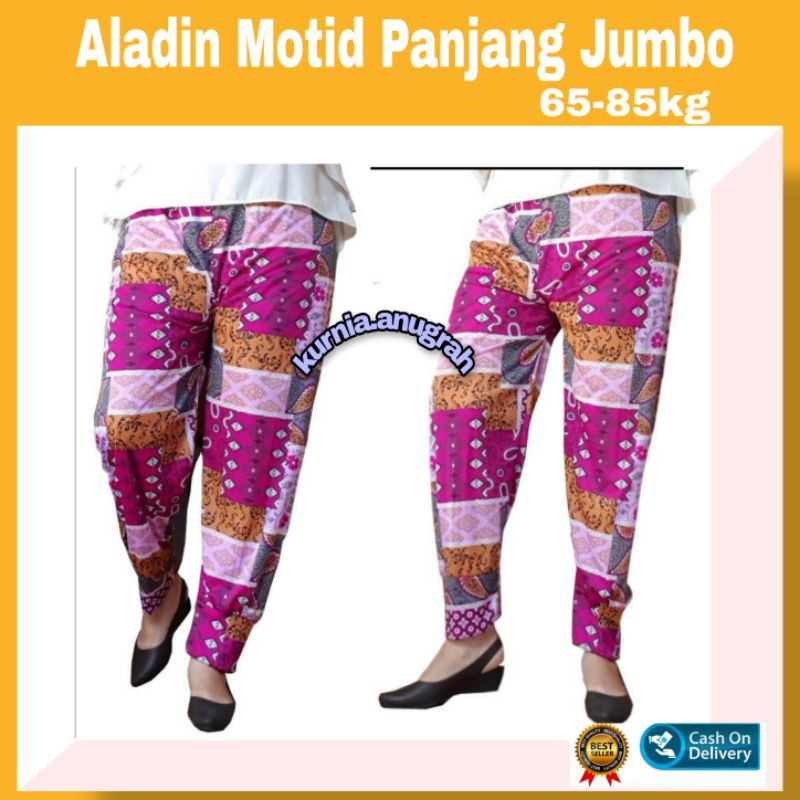 Celamis Panjang Jumbo / Celamis motif aladin panjang jumbo bahan hyget