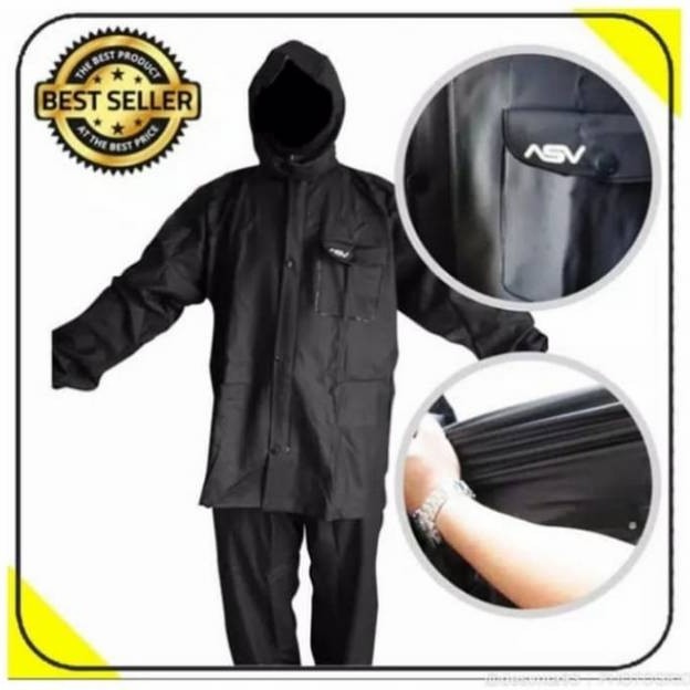 Jas Hujan ASV - Raincoat Mantel Hujan ASV Asli Original Rubber Karet Anti