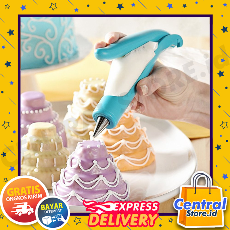 Jual Alat Penghias Kue Icing Pen Cake Decorator Alat Penghias Kue E Z