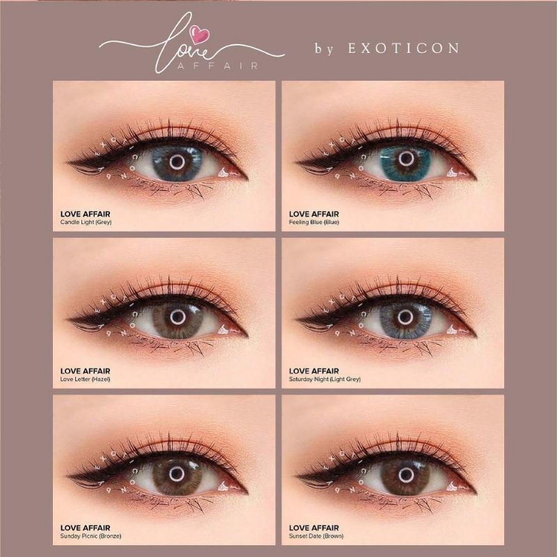 SOFTLENS X2 LOVE AFFAIR READY NORMAL