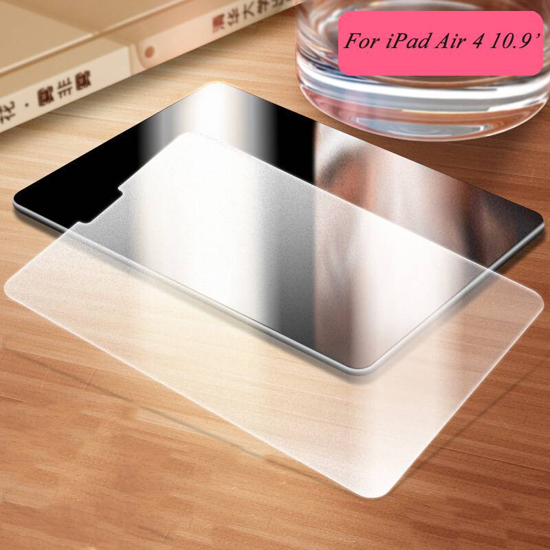 For Apple iPad Pro 11 2018 2020 2021 Mini 1 2 3 4 5 6 7.9 8.3 2.5D Full Cover Matte Frosted Tempered Glass For iPad Air 1 2 3 4 10.5 10.9 iPad 2 3 4 5 6 7 8 9 10.2 2015 2016 2017 2019 Screen Protector Protective Film
